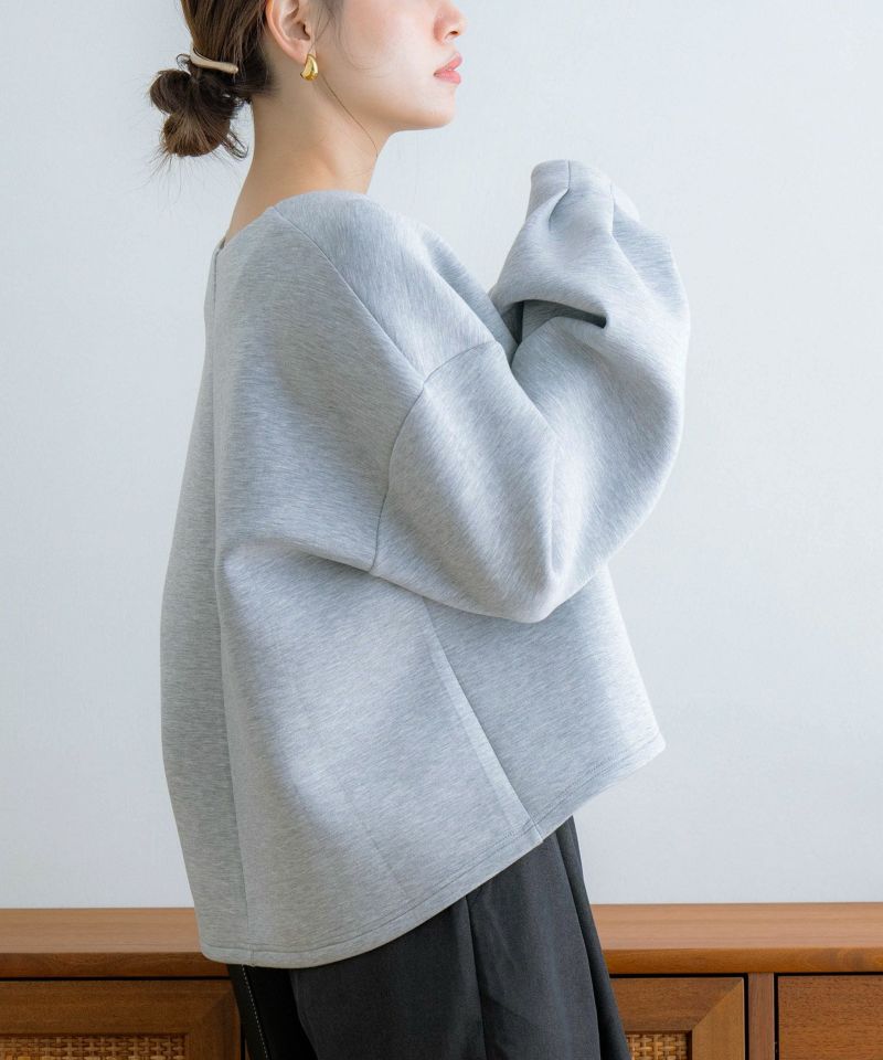キーネックダンボールニットトップス《accoさんコラボ》 | NOAHL
