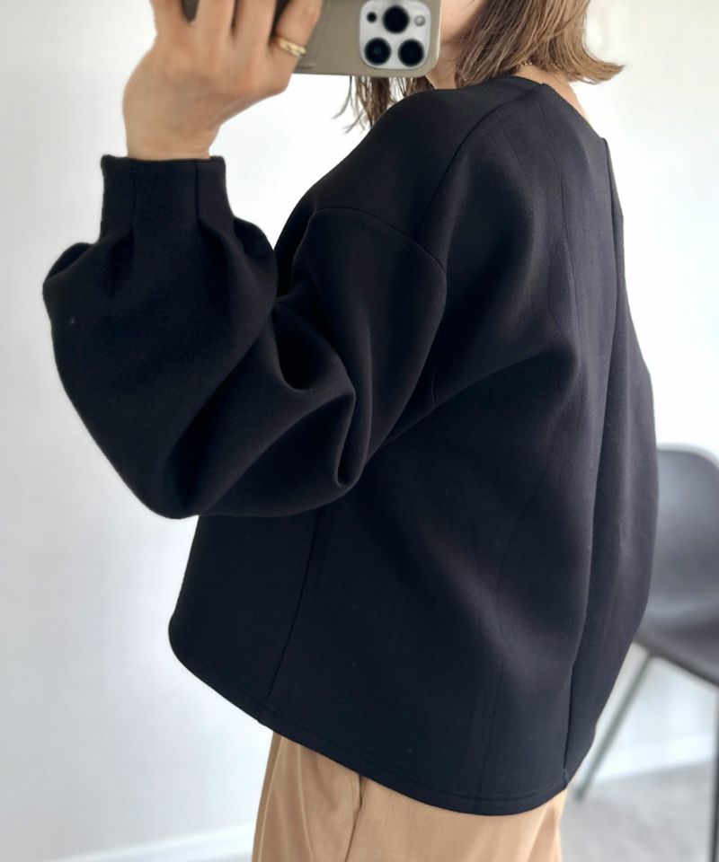 キーネックダンボールニットトップス《accoさんコラボ》 | NOAHL