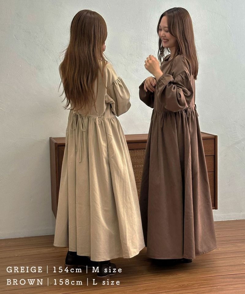 ピーチスキン2wayリボンワンピース《cocoさんコラボ》 | NOAHL(ノアル