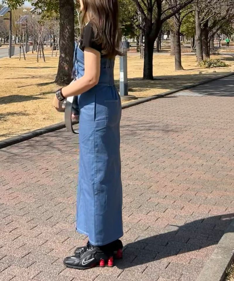 マルチwayデニムライクサロペット【yc__mamさんコラボ】 | NOAHL