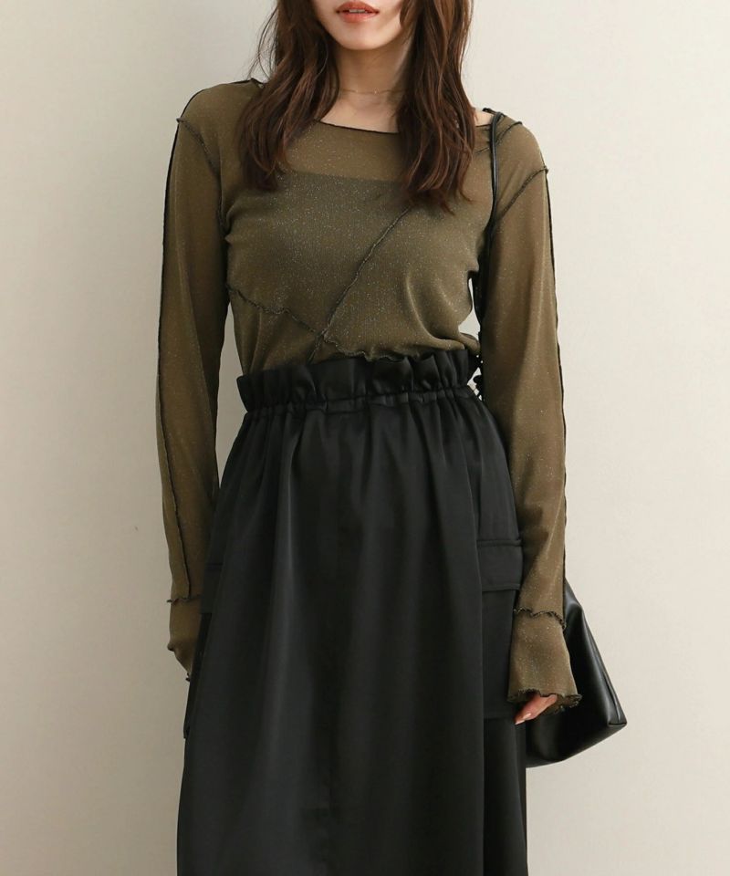 配色メロウラメシアートップス | NOAHL(ノアル)公式通販