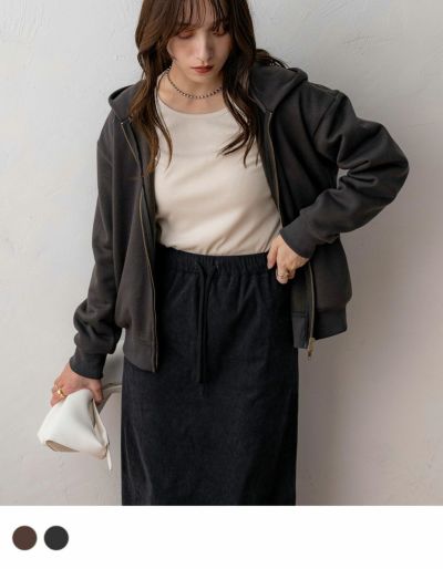 【希少レア】短丈 ダブルジップ パーカー クレイジーパターン 茶色 黒 RAGEBLUE（レイジブルー） パーカー ソフトタッチ/ダブルジップ